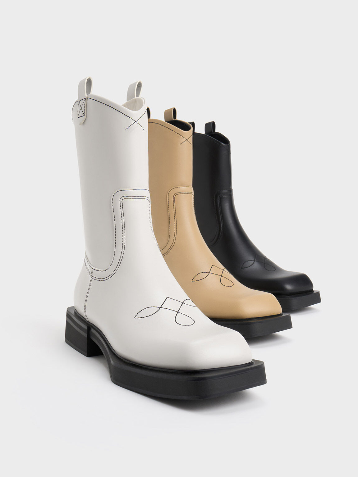 Patent leather cowboy boots sale