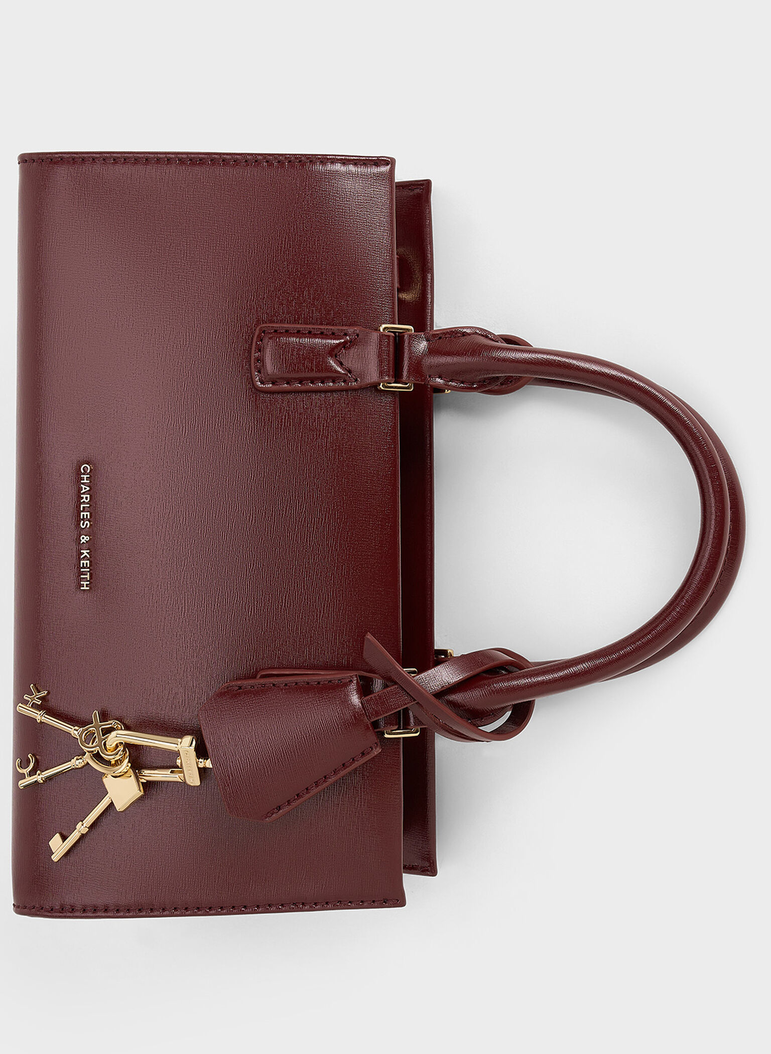 Mini Kerry Tote Bag, Mulberry Plum, hi-res