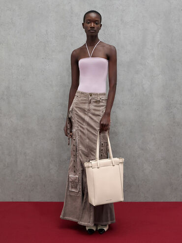 Ellis Tote Bag, Oat, hi-res