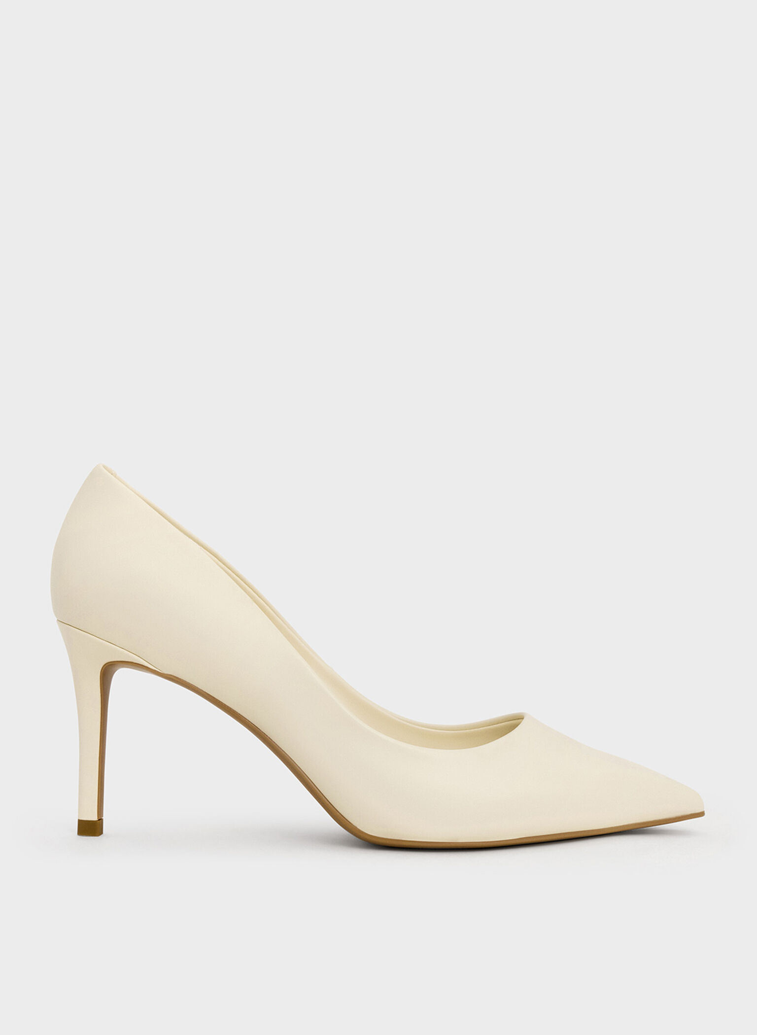 Emmy Pointed-Toe Stiletto Pumps, Chalk, hi-res