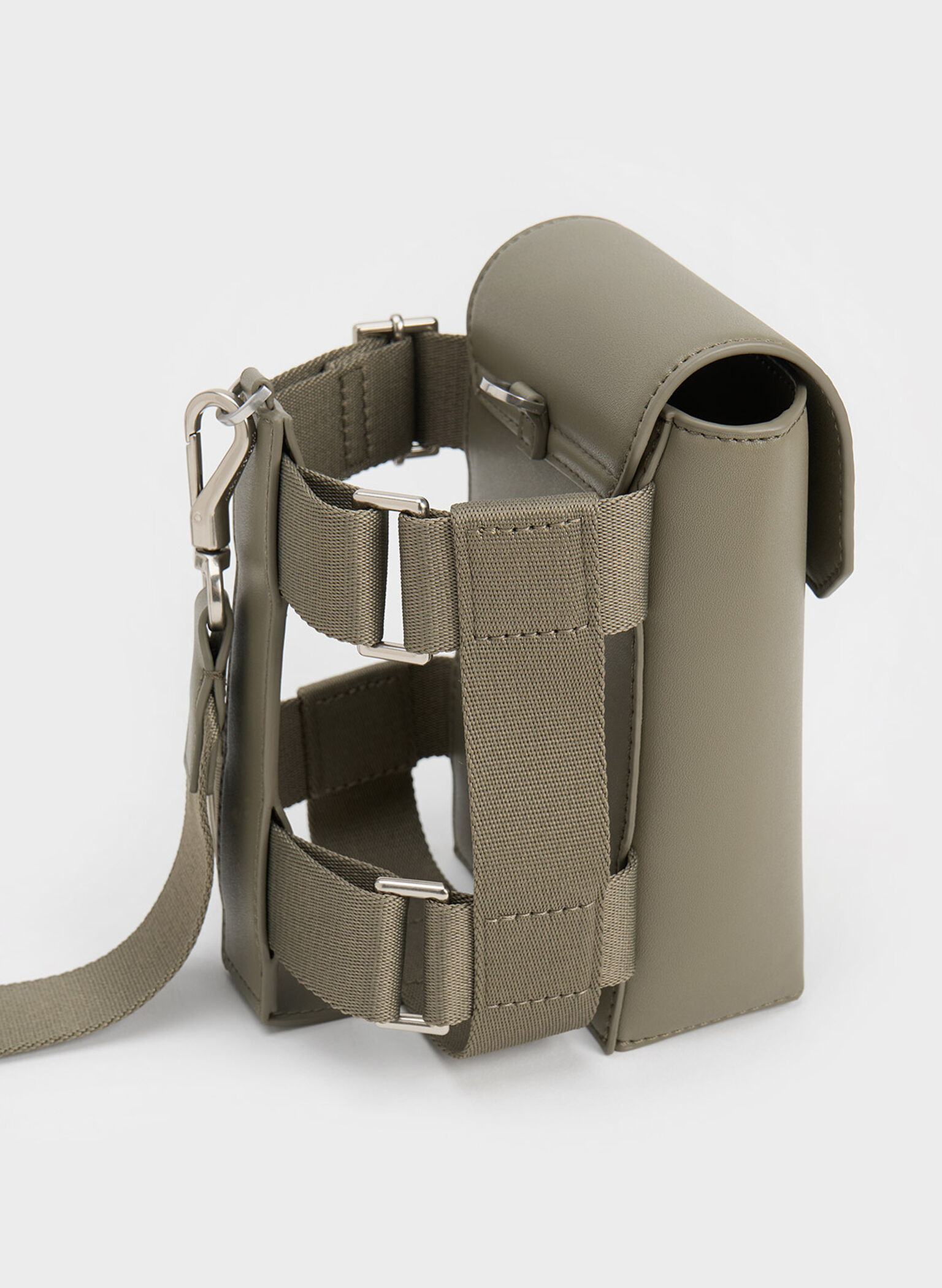Austen Tumbler Crossbody Bag, Khaki, hi-res