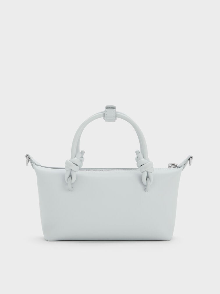 Sammie Knotted-Handle Tote Bag, Sea Salt Blue, hi-res