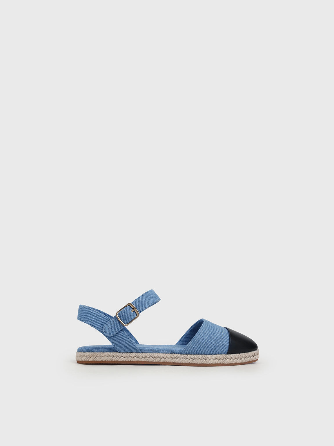 Blue Girls' Two-Tone Ankle-Strap Denim CHARLES KEITH UK