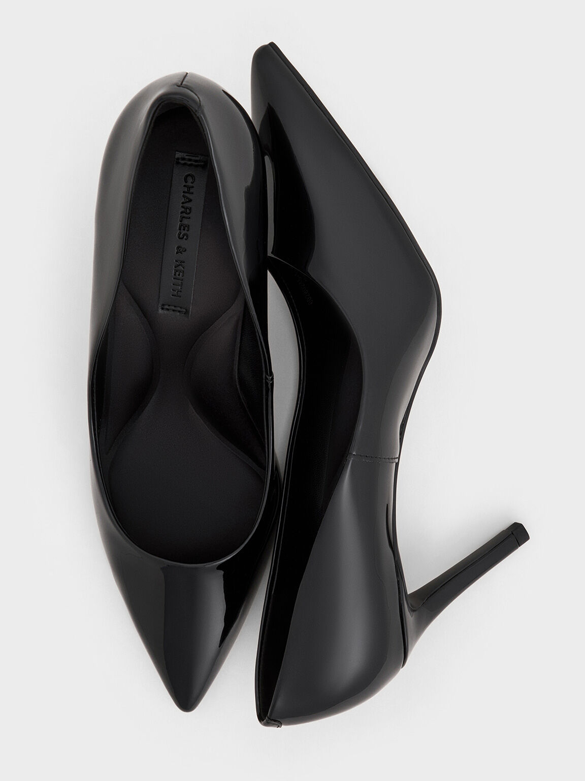 Black patent leather stiletto pumps new arrivals