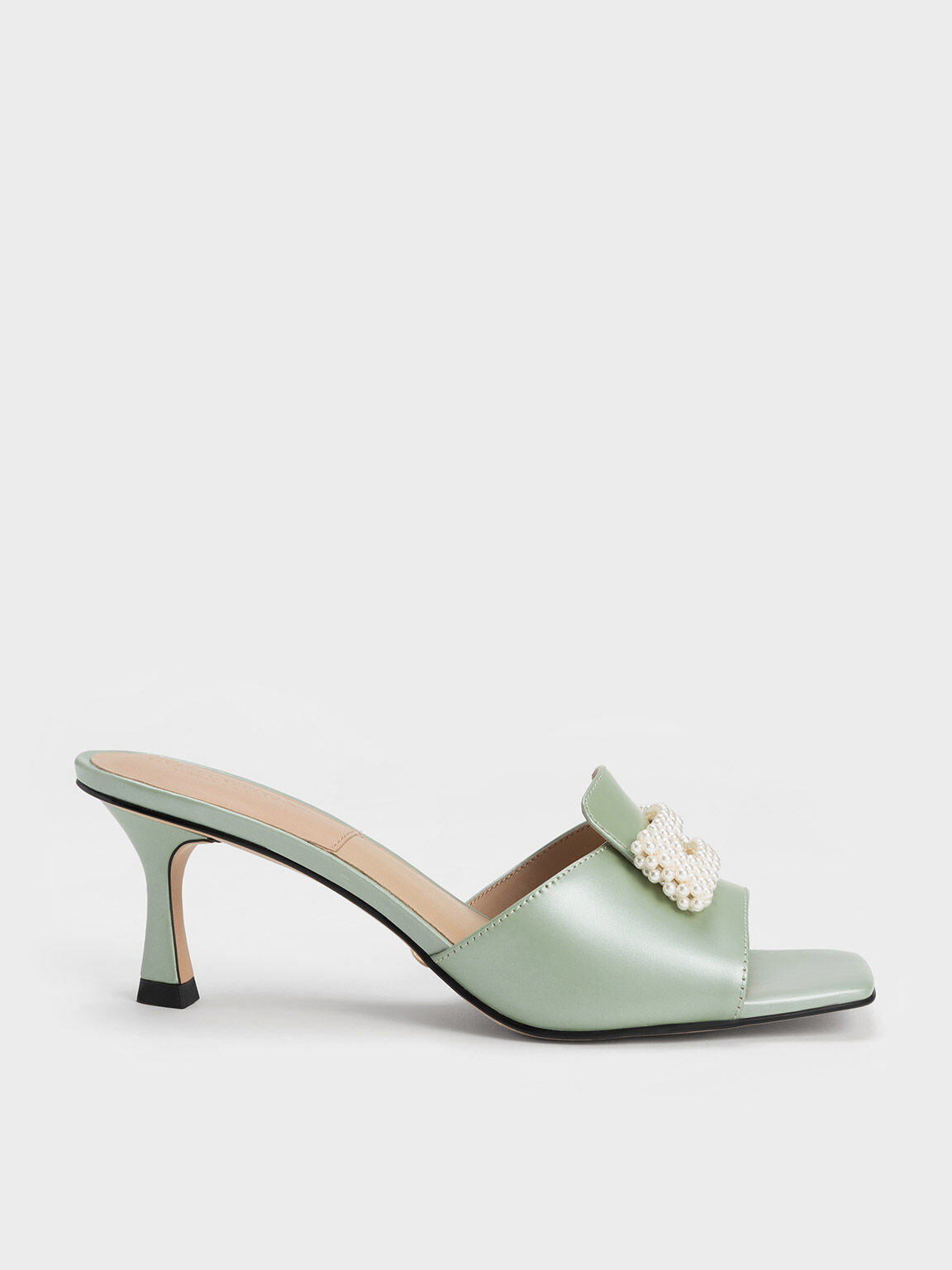 Aqua mules top
