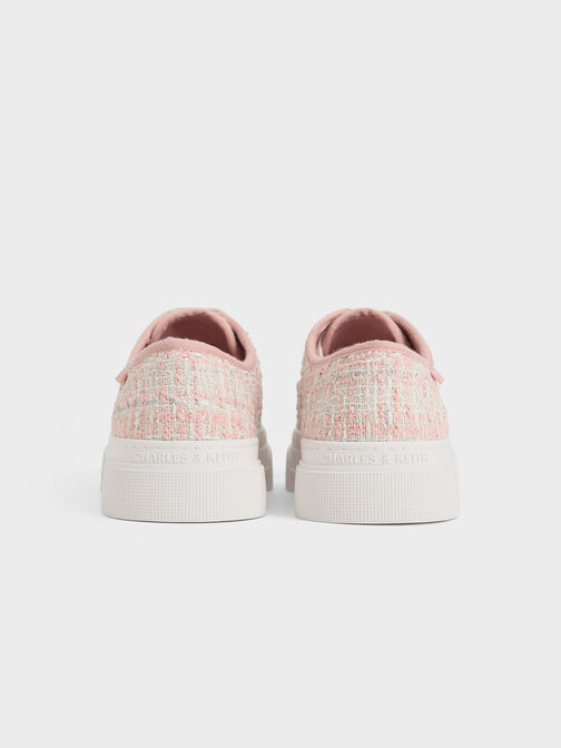 Joshi Tweed Sneakers, Light Pink, hi-res