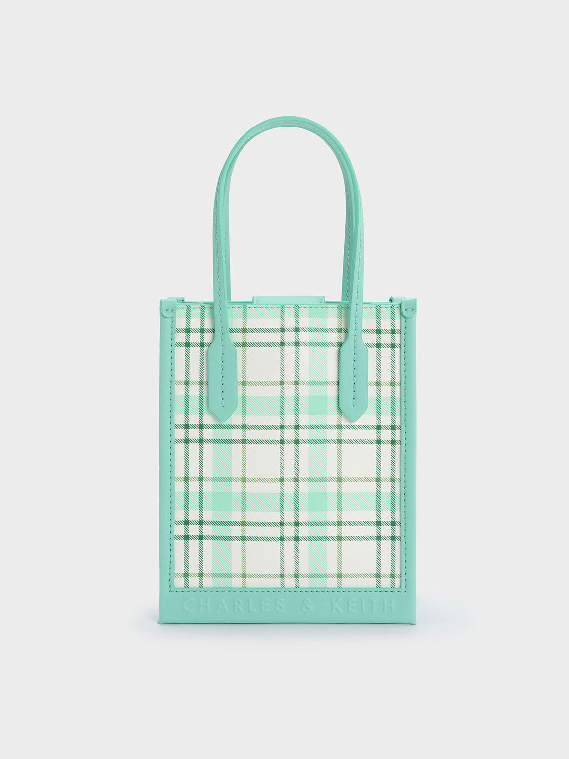 Checkered tote bag clearance