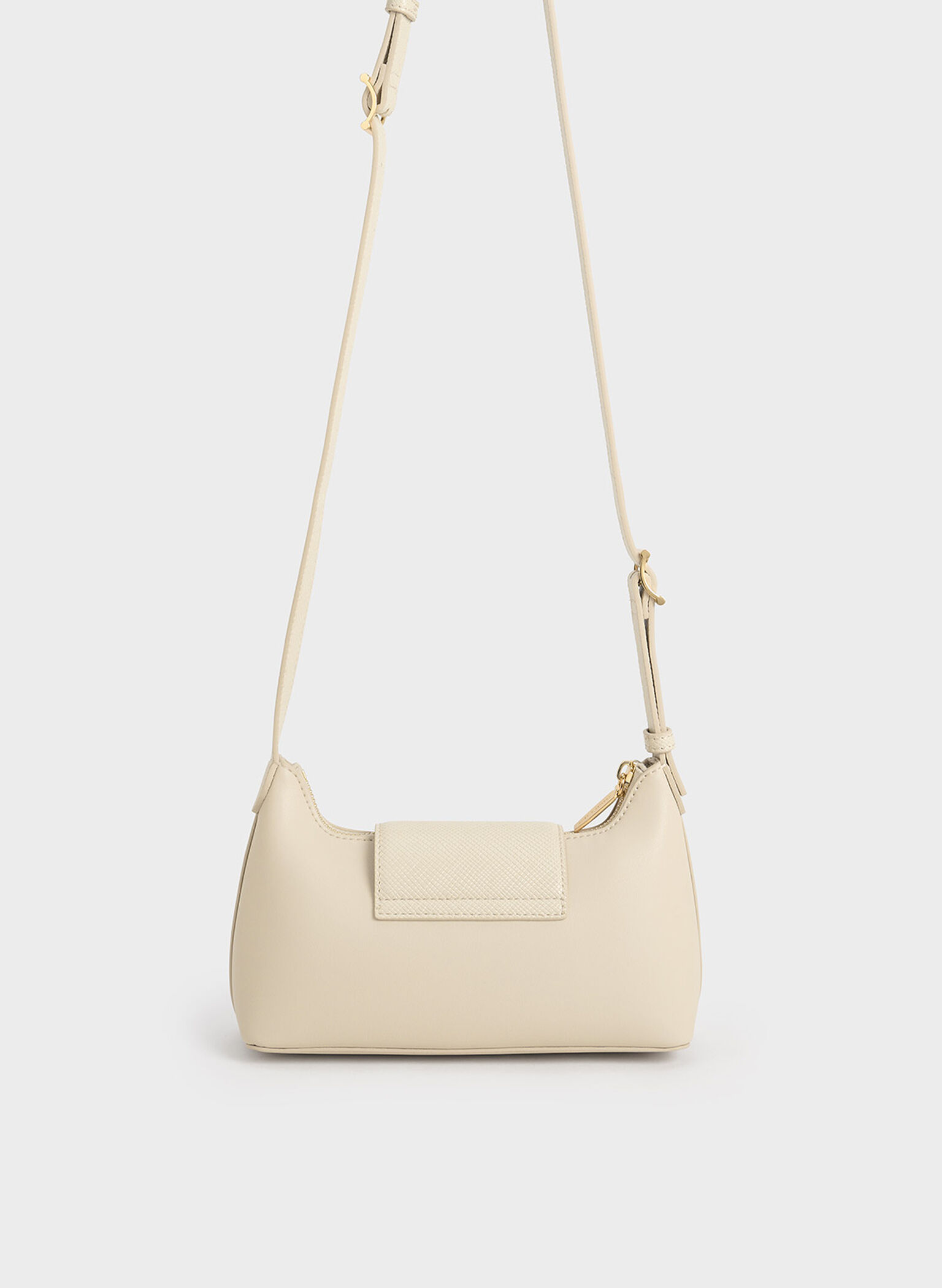 Arwen Belted Shoulder Bag, Beige, hi-res