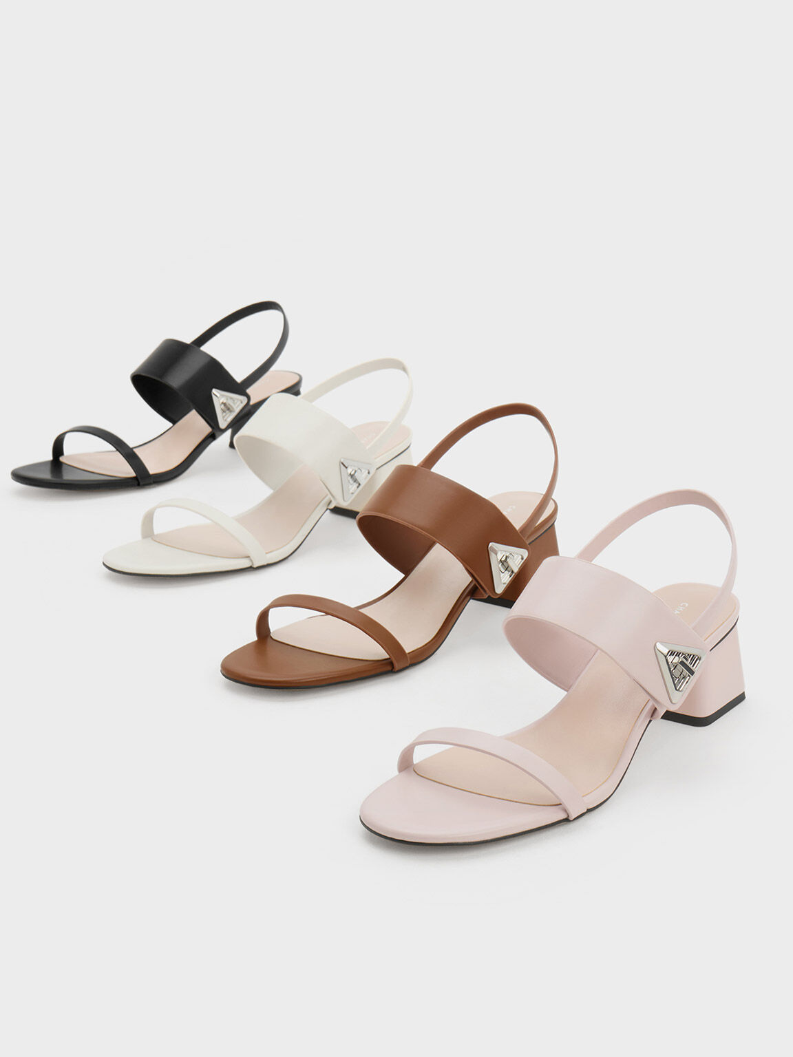 Cone heel sandals 2025