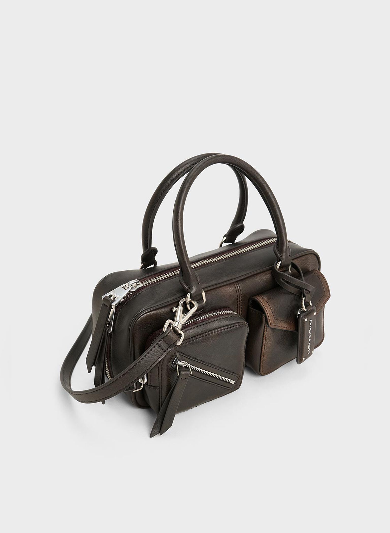Thora Multi-Pocket Bowling Bag, Multi, hi-res