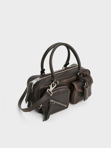 Thora Multi-Pocket Bowling Bag, Multi, hi-res