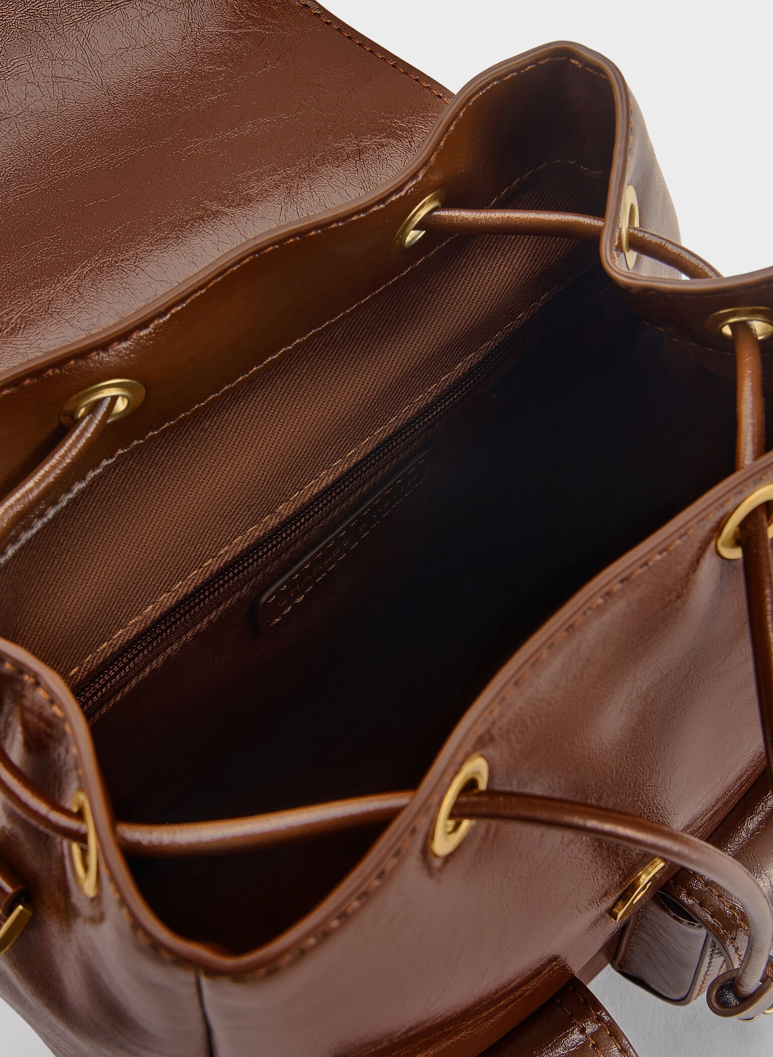 Bryna Backpack, Dark Brown, hi-res