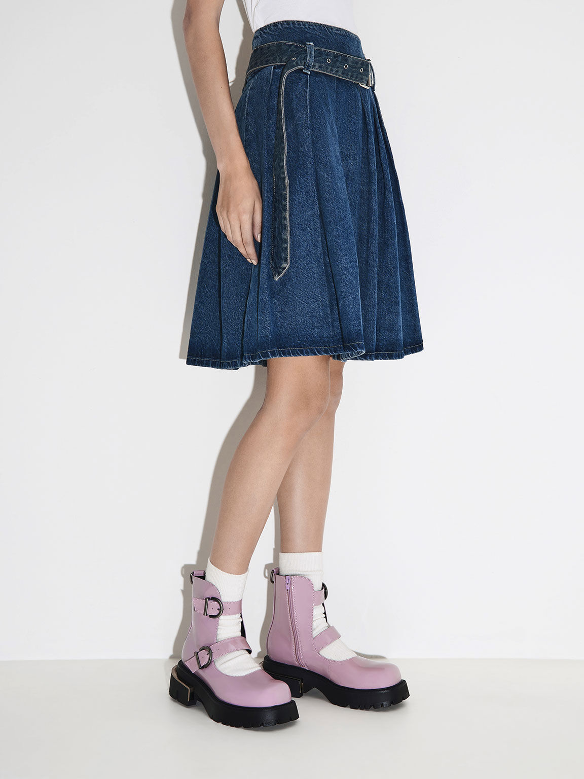 Cheap chunky boots store