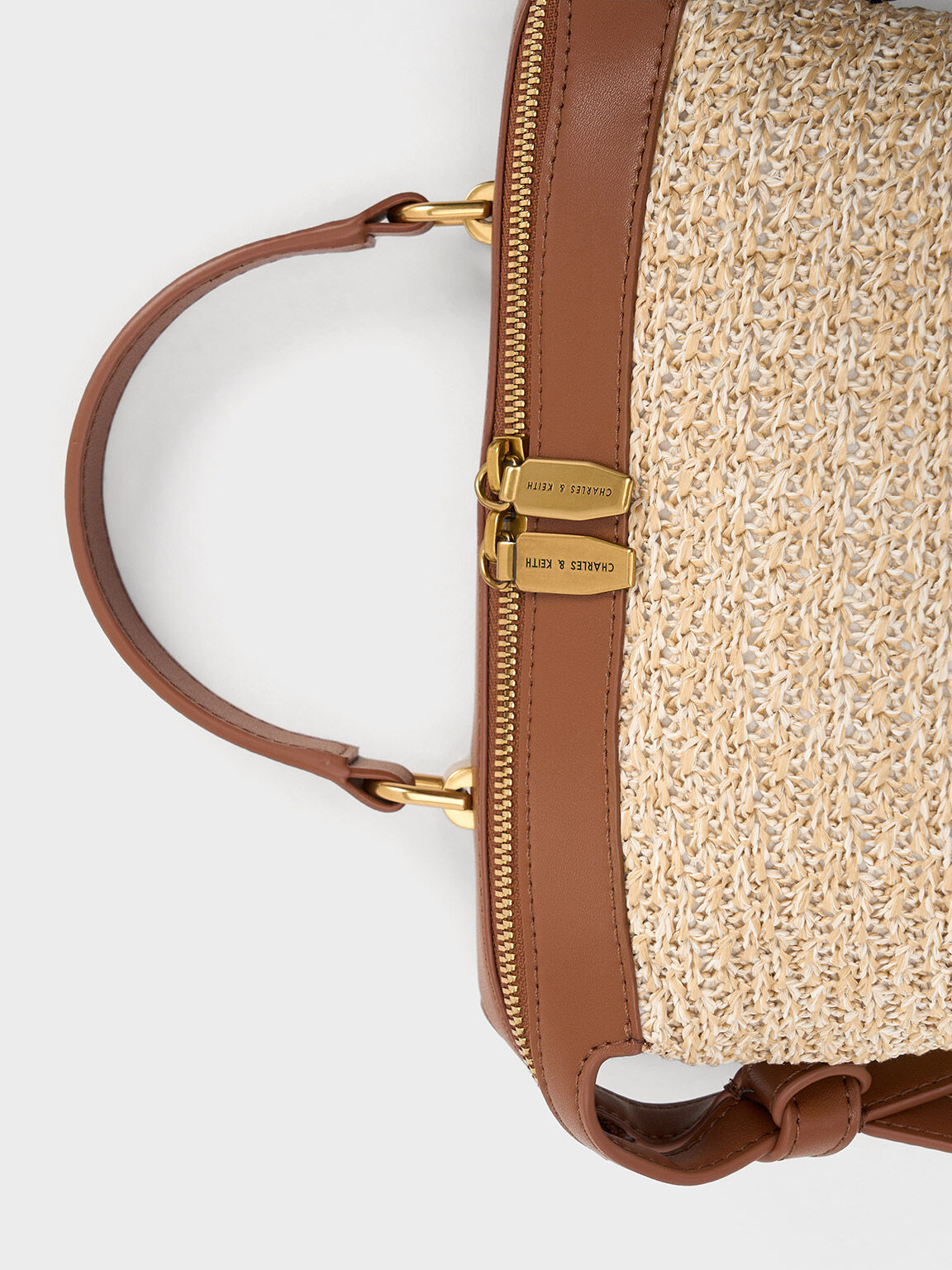 Charles and keith knot hot sale bag