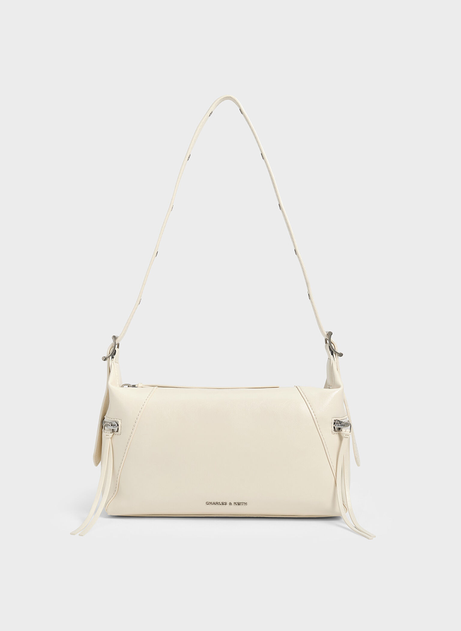 Xylia Shoulder Bag, Cream, hi-res