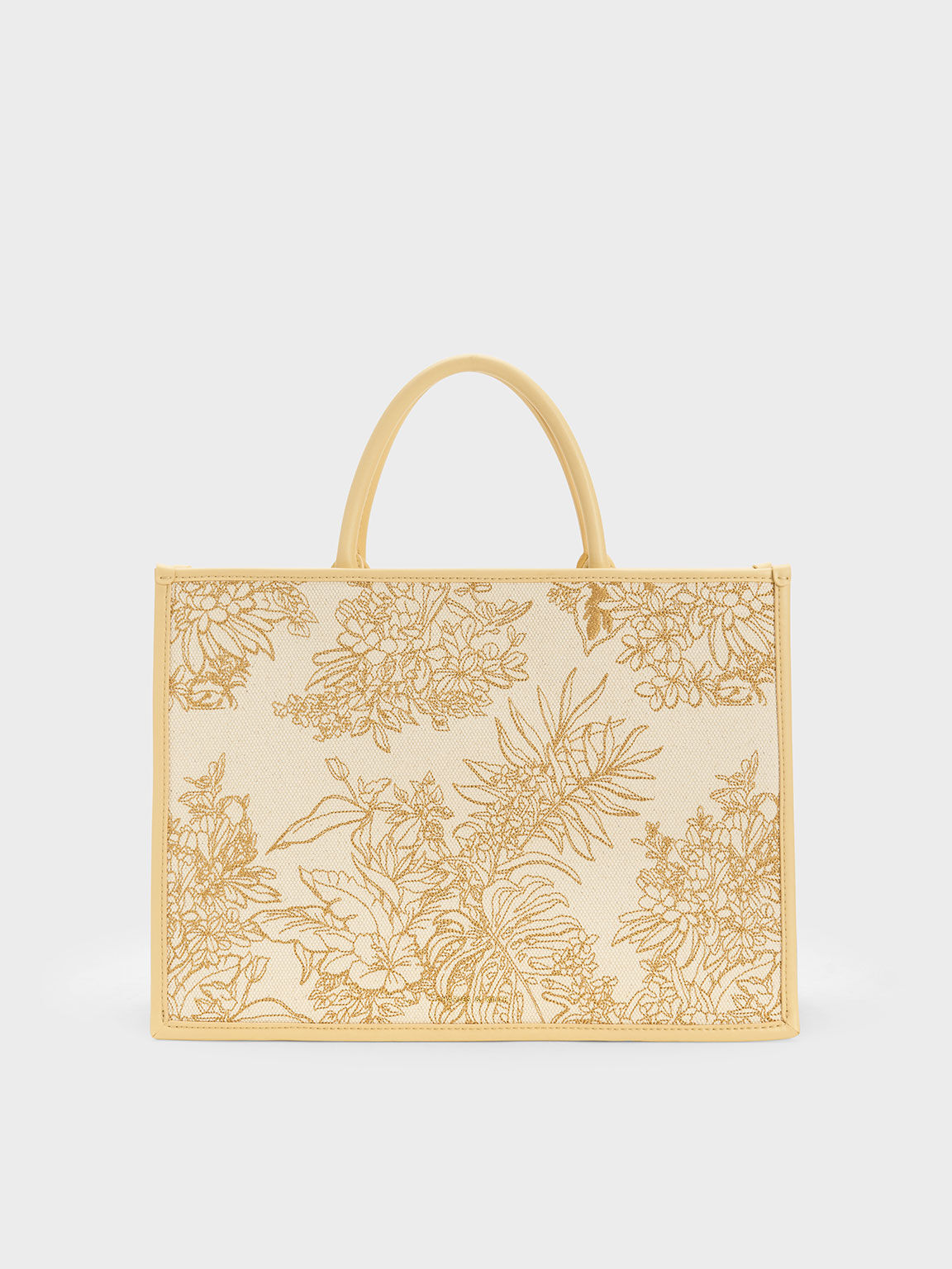 Charles and keith beige bag outlet