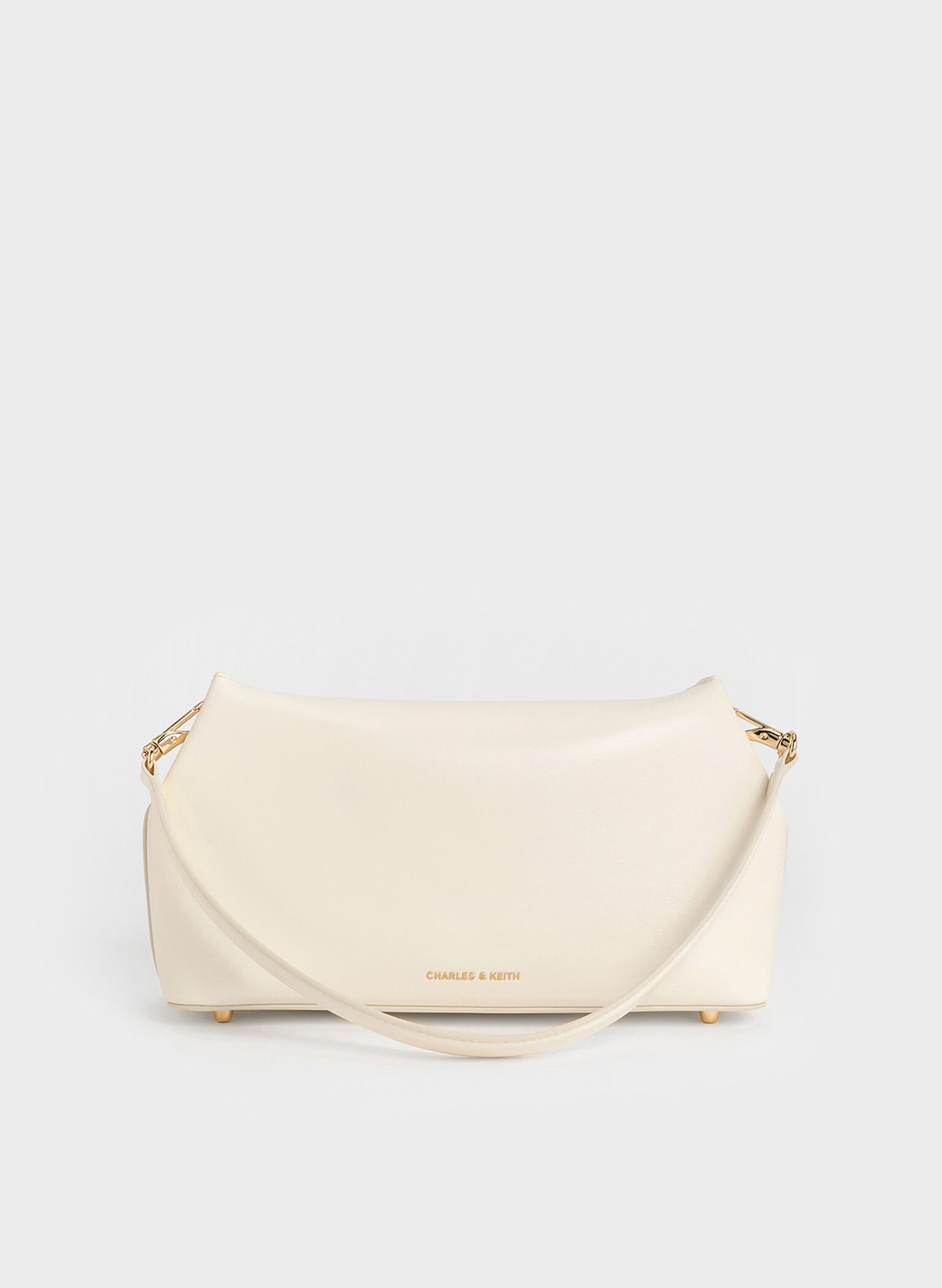 Wisteria Metallic-Accent Shoulder Bag, Cream, hi-res