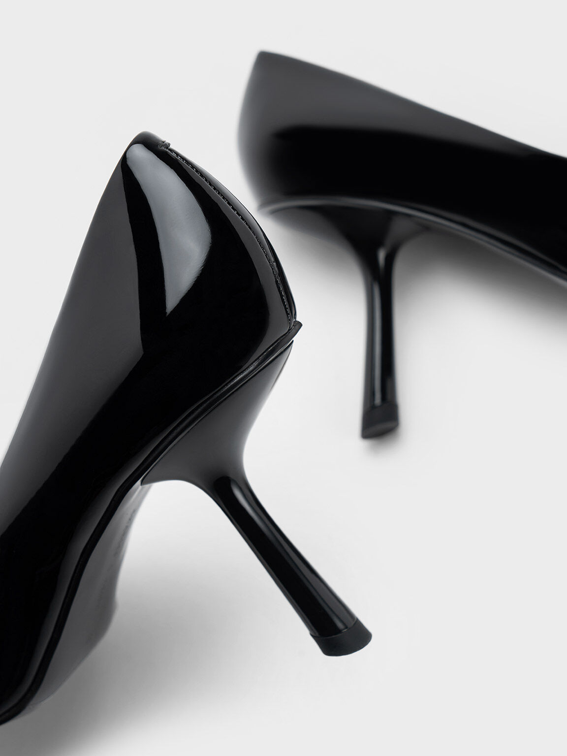 Gray pumps store
