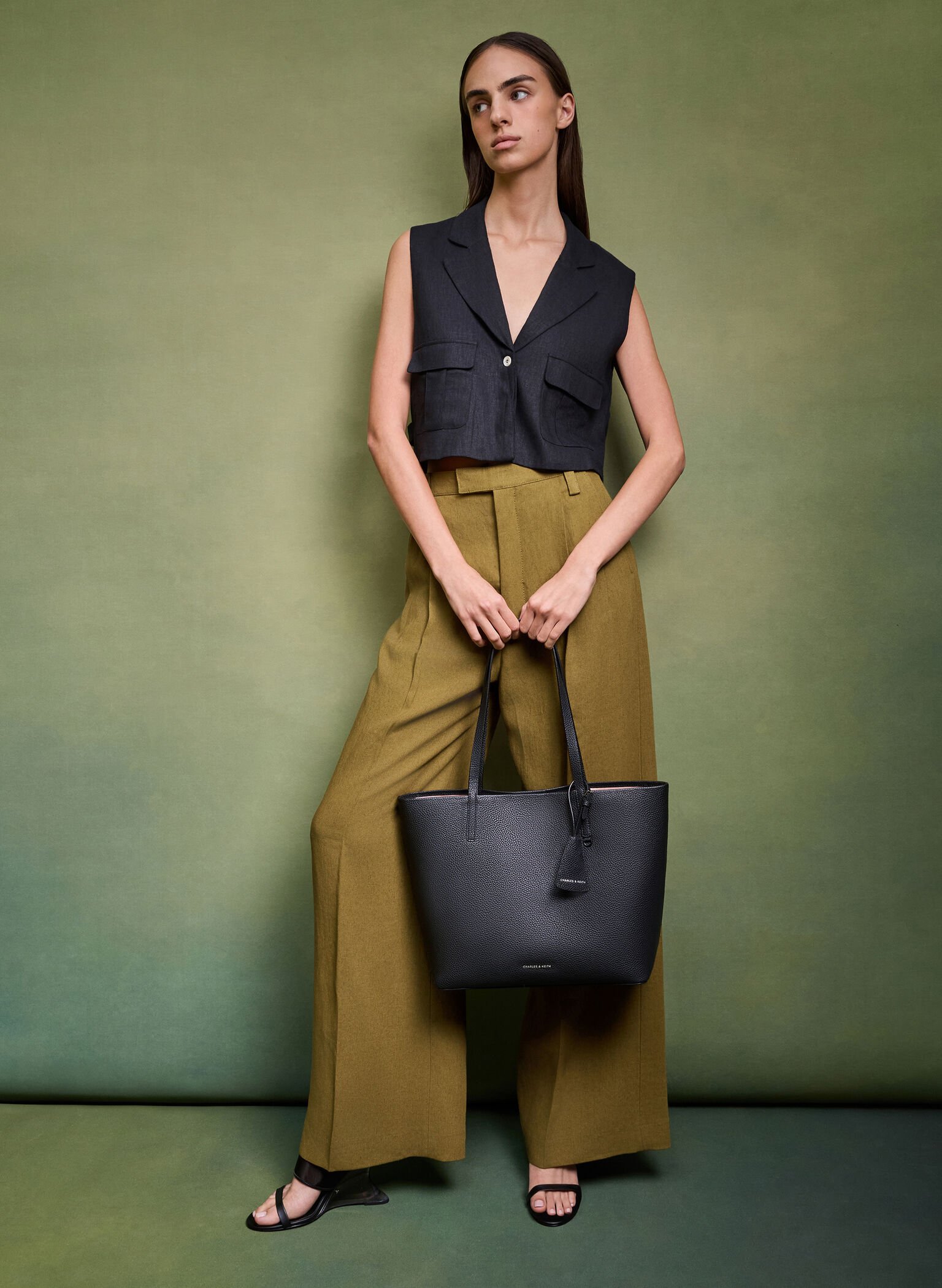 Beryl Tote Bag, Noir, hi-res