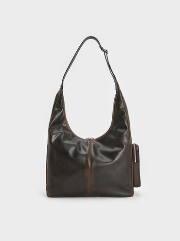 Thora Multi-Pocket Hobo Bag, Multi, hi-res