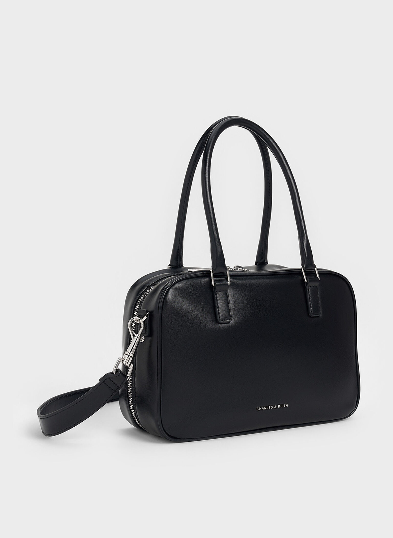 Sianna Bowling Bag, Noir, hi-res
