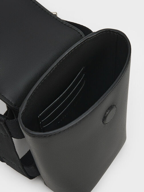 Austen Tumbler Crossbody Bag, Noir, hi-res