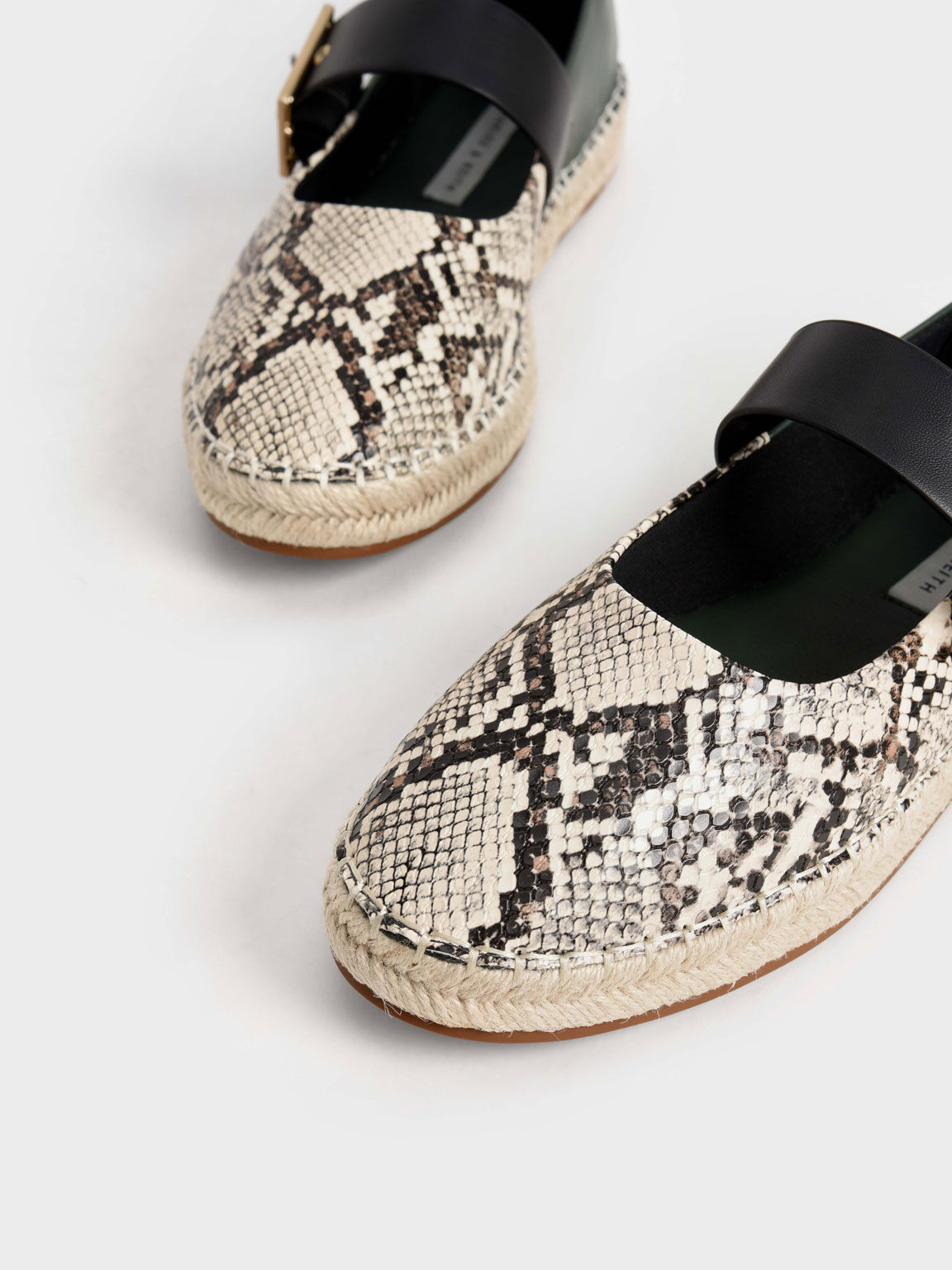 Snake espadrilles cheap