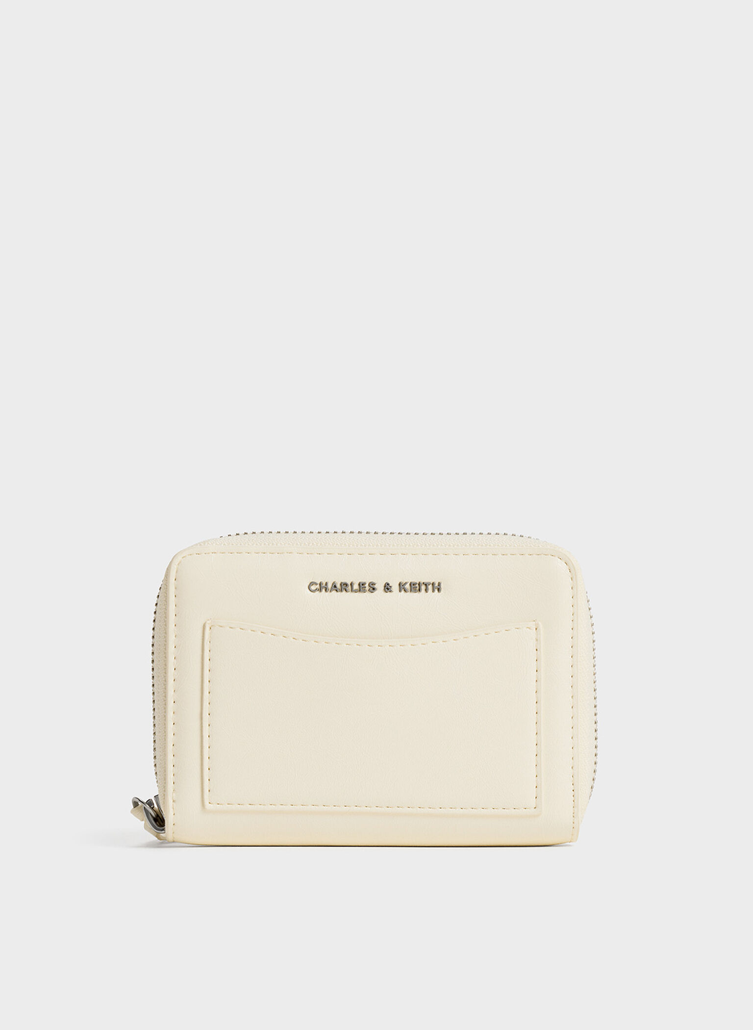 Xylia Zip-Around Wallet, Cream, hi-res