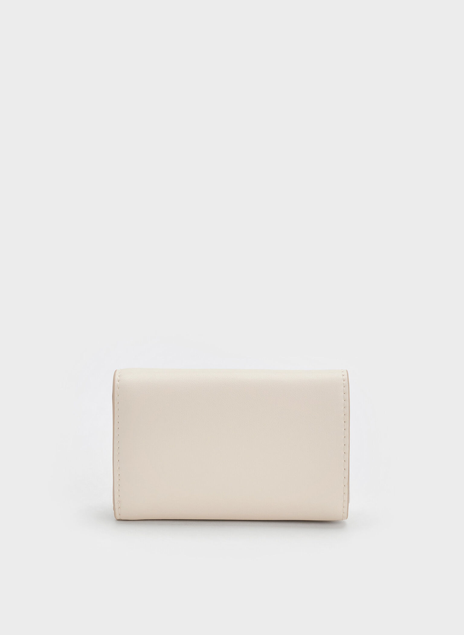 Enola Front Flap Wallet, Cream, hi-res
