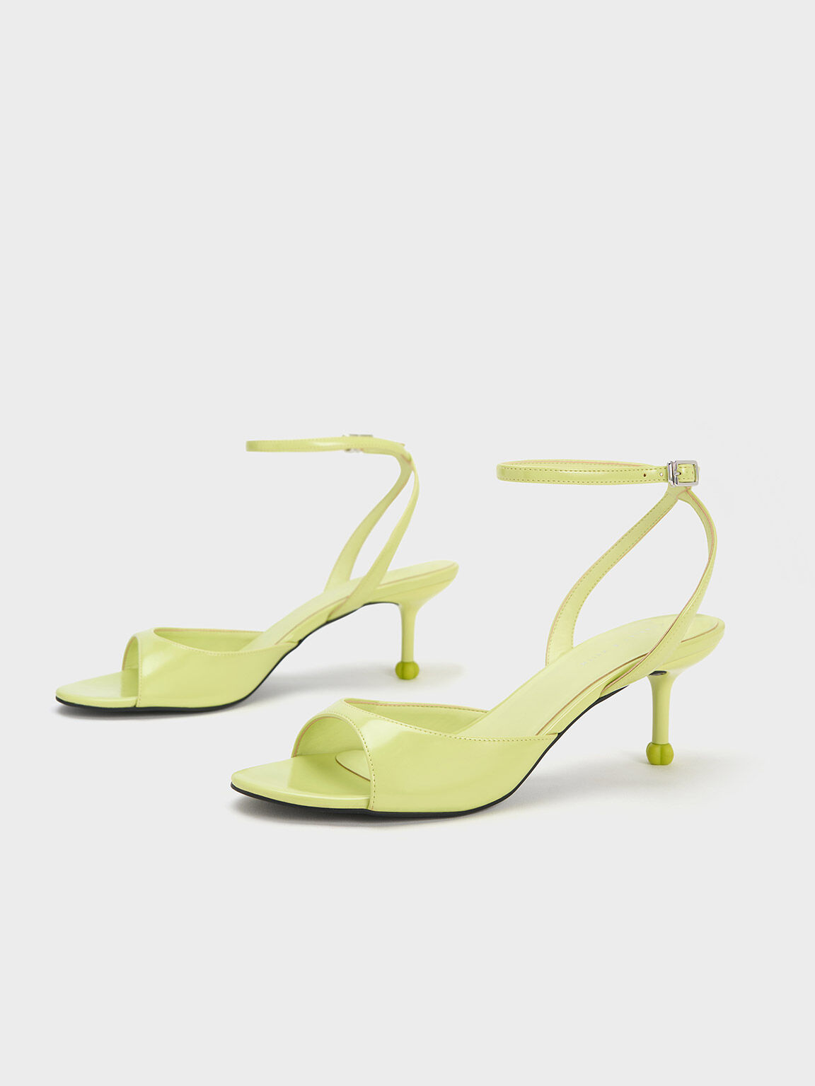 Lime green kitten sales heels
