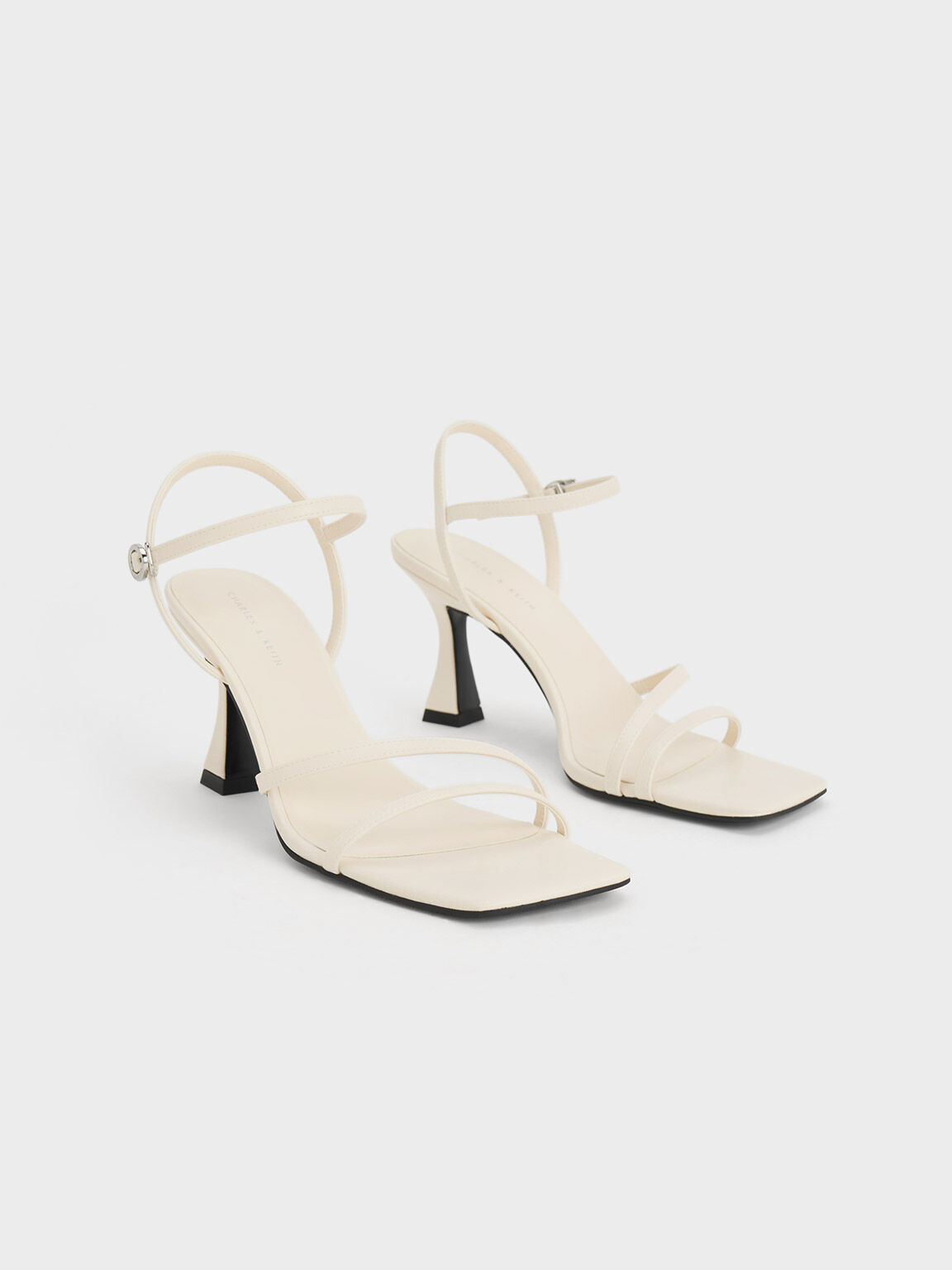 Charles and keith strappy heels top