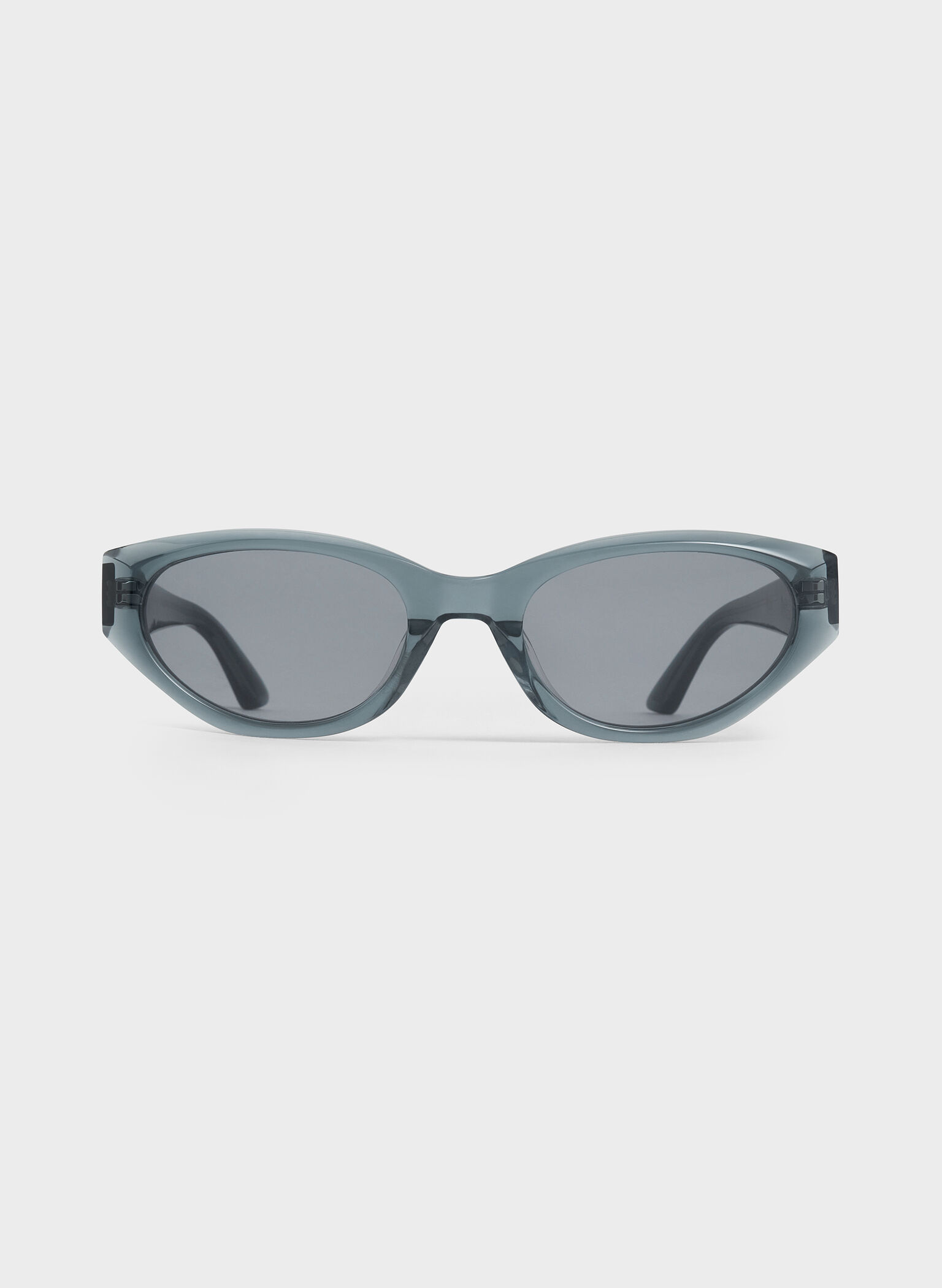 Bijou Recycled Acetate Cateye Sunglasses, Teal, hi-res