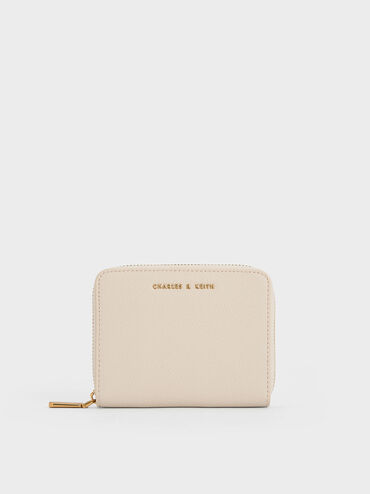 Basic Square Wallet, Ivory, hi-res