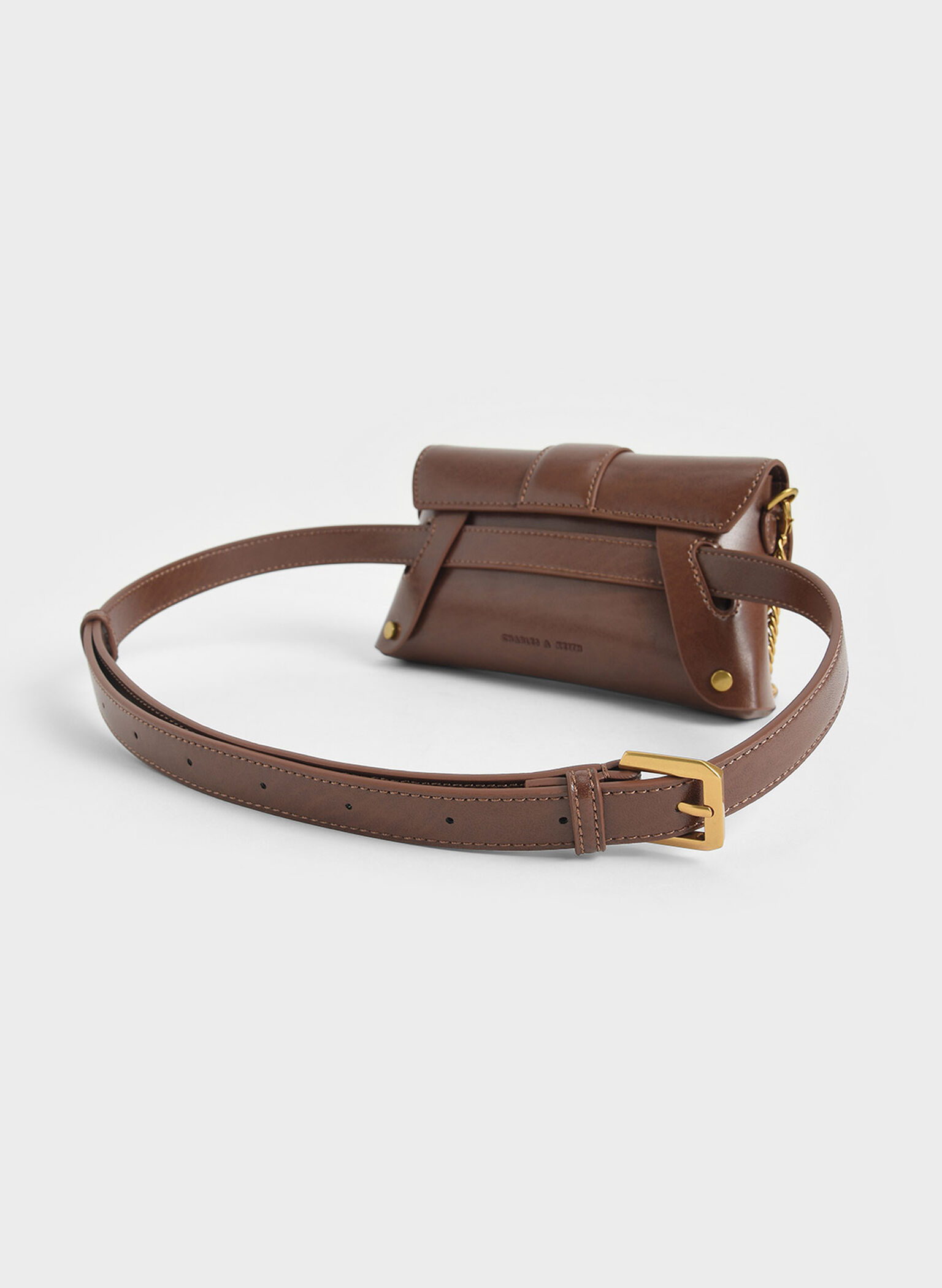 Gabine Crossbody Bag, Dark Brown, hi-res