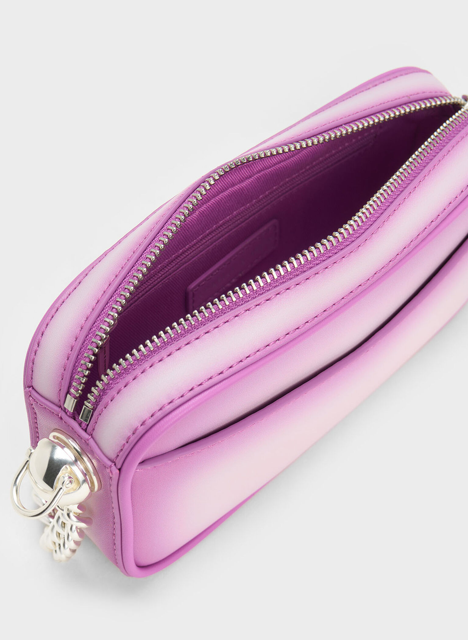 Cayce Ombre Boxy Crossbody Bag, Purple, hi-res