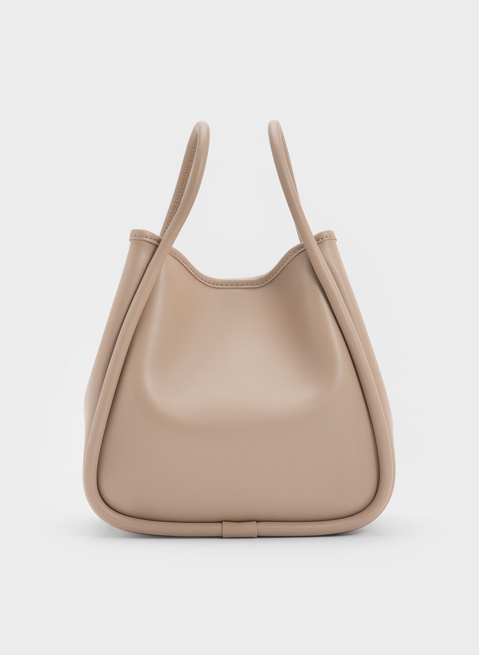 Mini Lyla Tubular Tote Bag, Taupe, hi-res