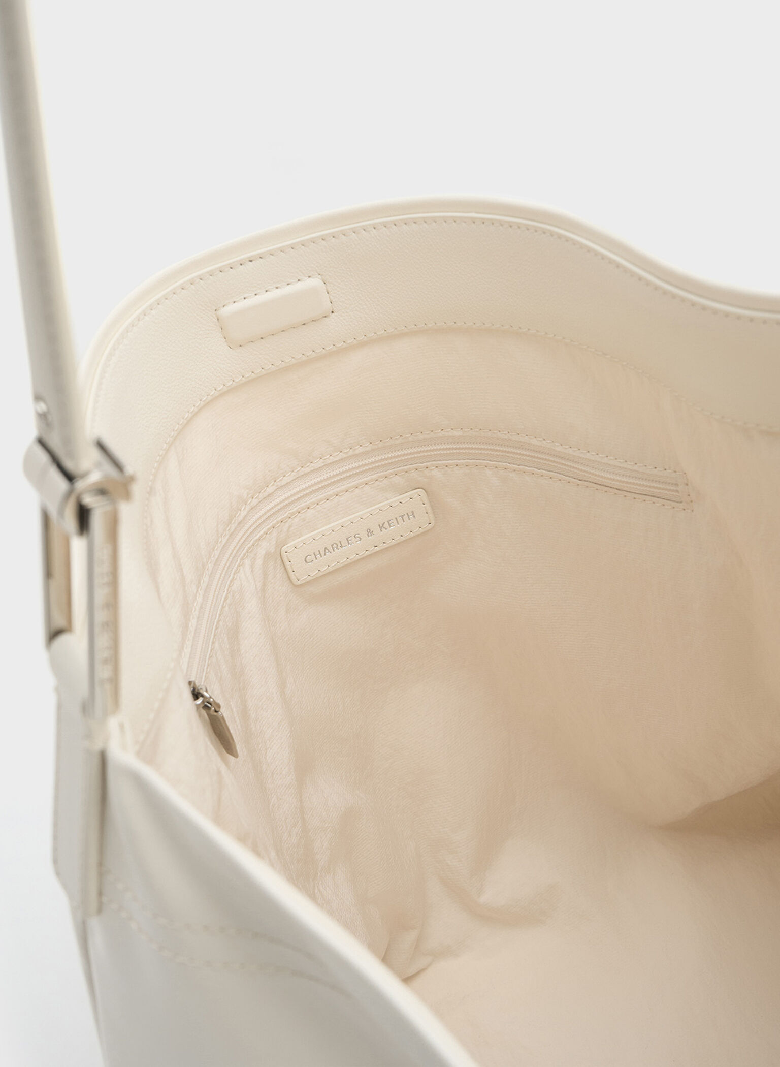 Sianna Slouchy Hobo Bag, Cream, hi-res