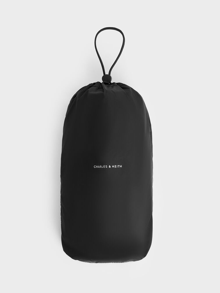 Mini Errya Nylon Quilted Puffy Crossbody Bag, Jet Black, hi-res
