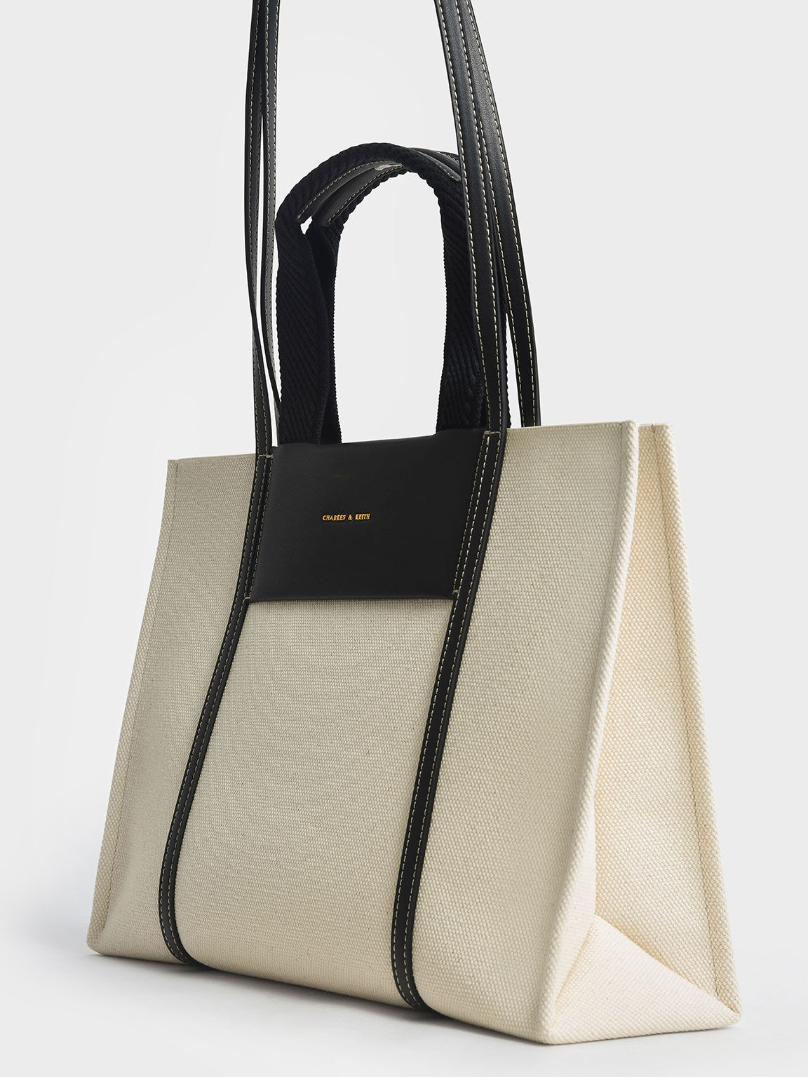 Charles & keith textured tote bag hotsell