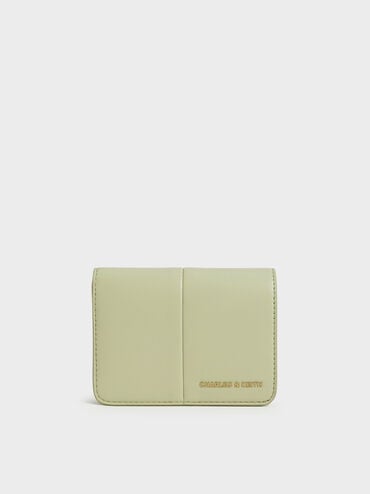 Simone Small Wallet, Matcha Green, hi-res