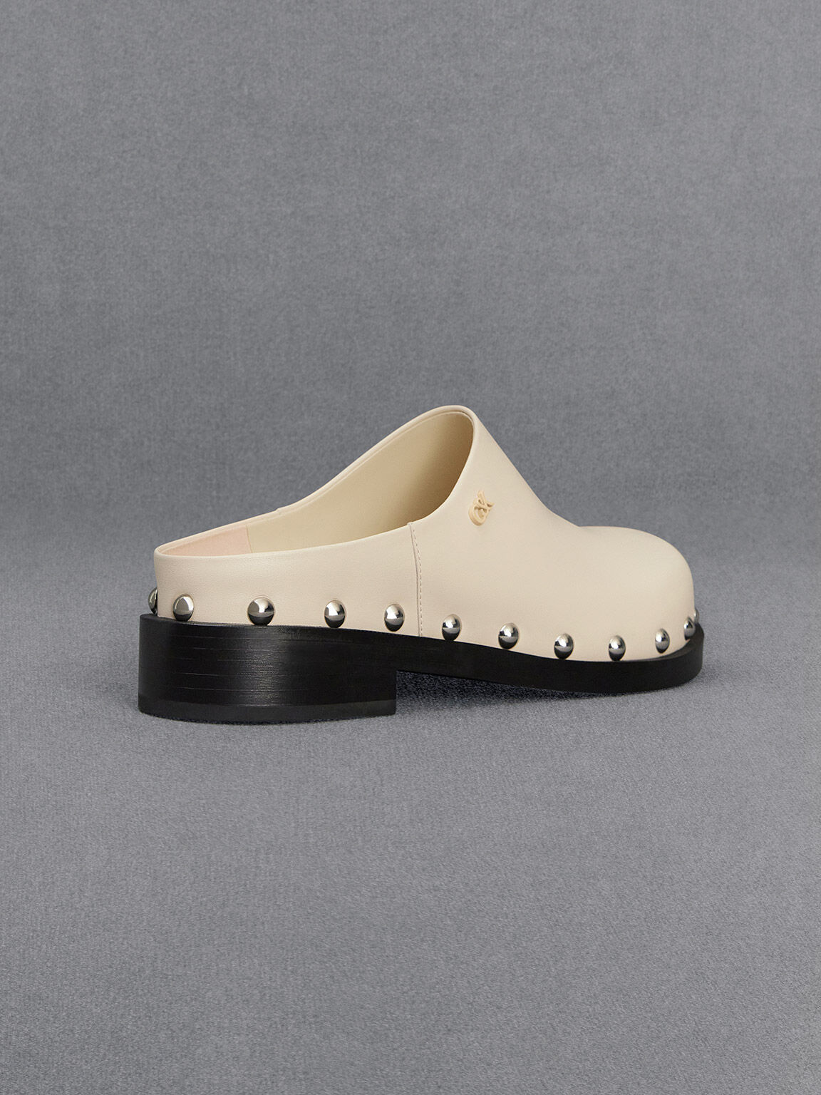 Studded loafer mules outlet