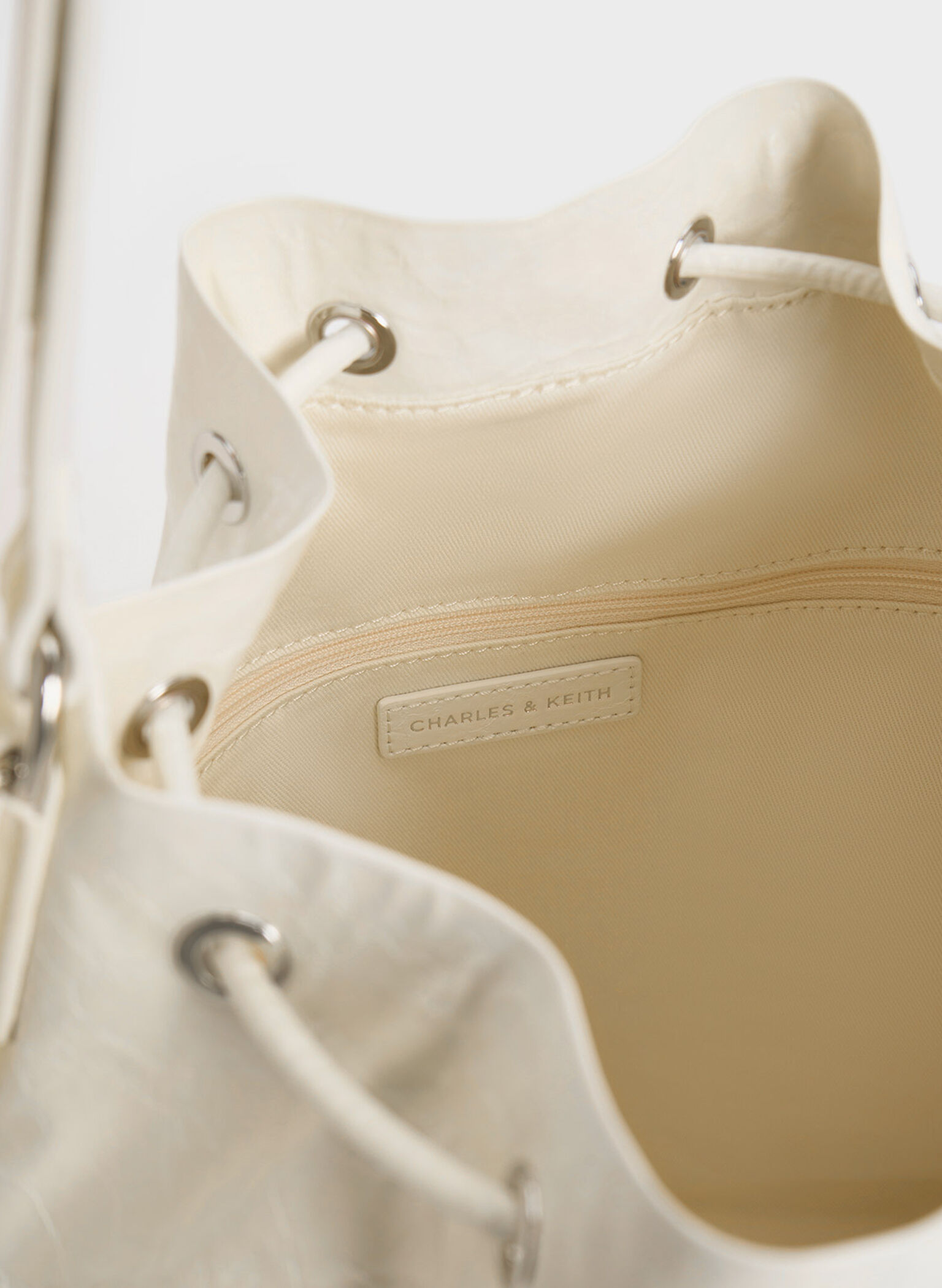 Neva Two-Way Bucket Bag, Cream, hi-res