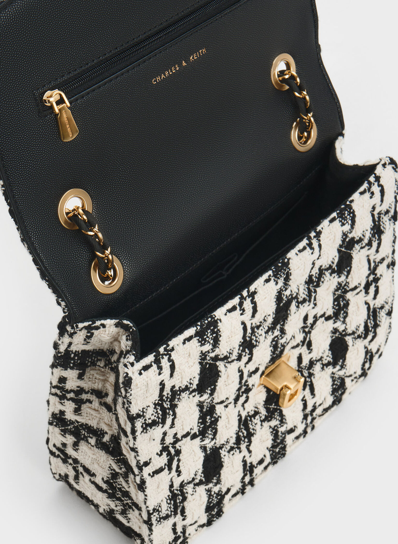 Cressida Tweed Chain Strap Bag, Multi, hi-res