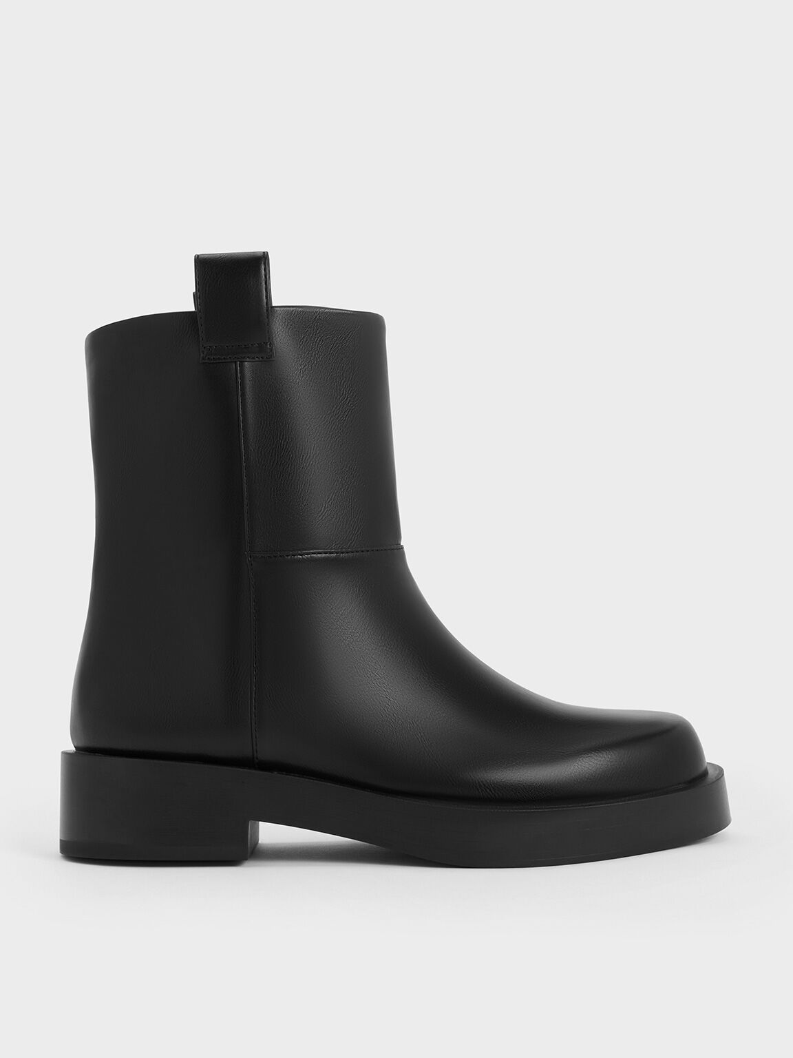 Pull on black boots hotsell