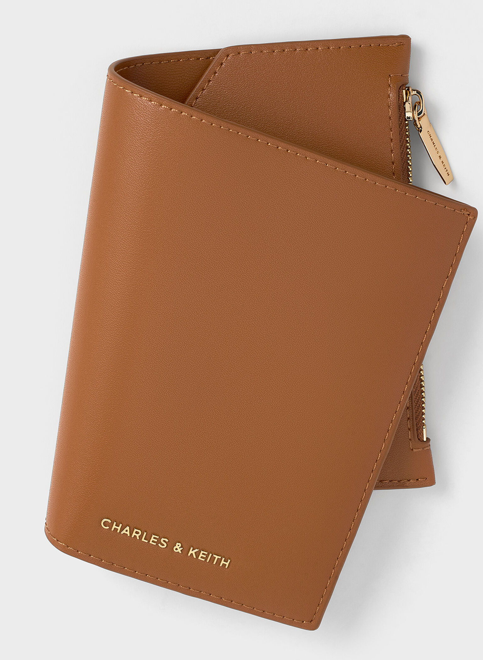 Noelle Passport Holder, Brown, hi-res
