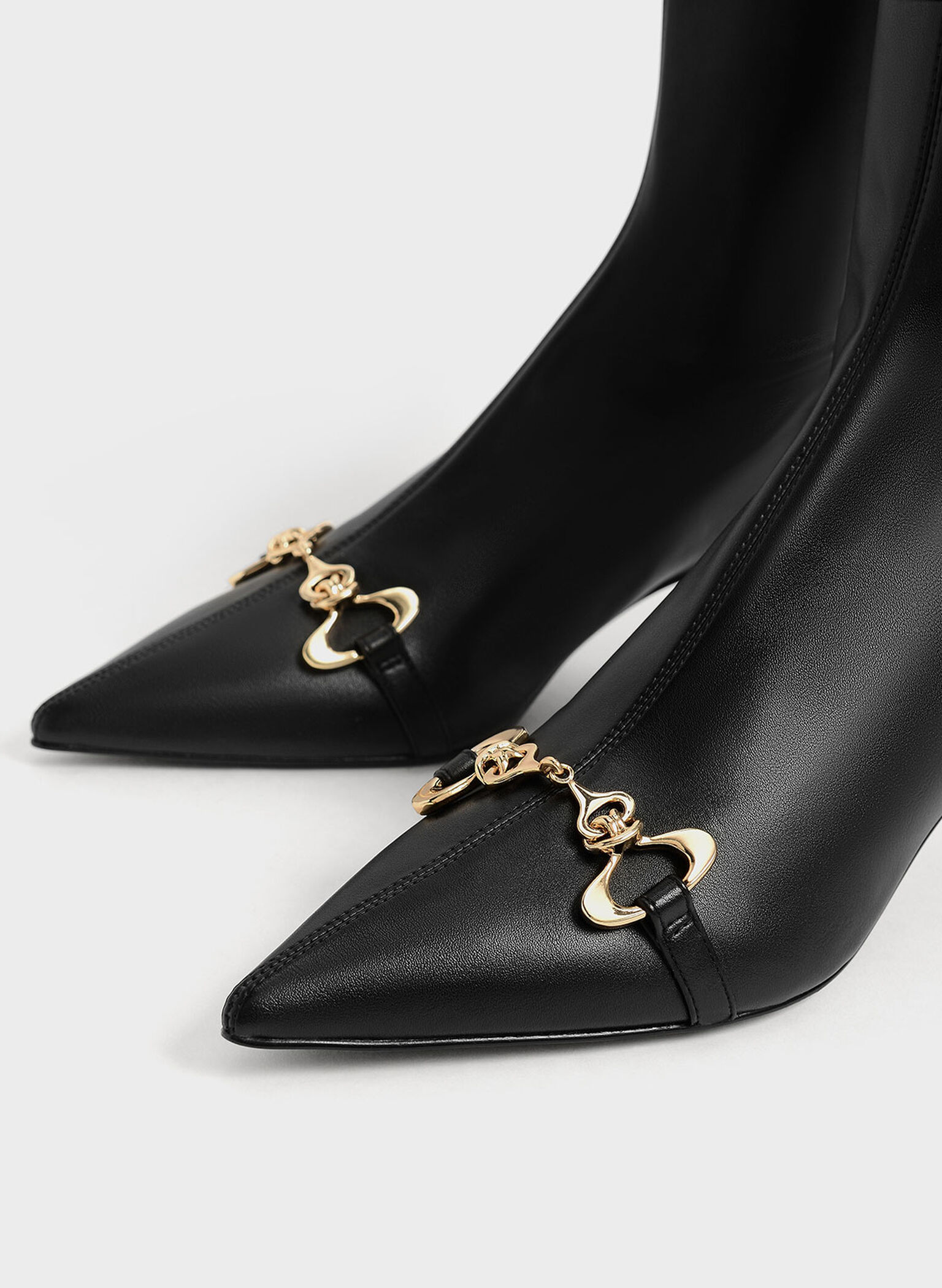 Elery Slip-On Ankle Boots, Black, hi-res