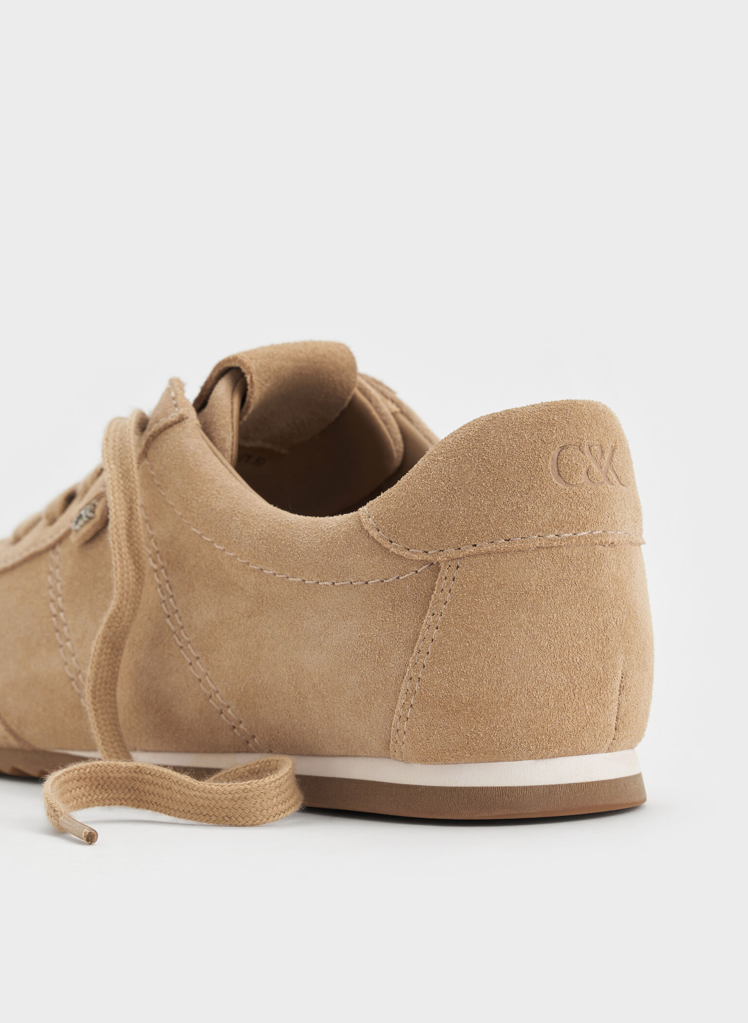 Jace Suede Sneakers, Beige, hi-res