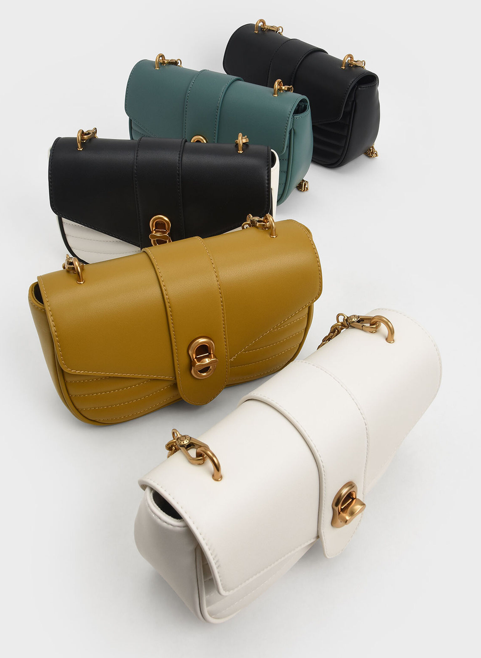 Aubrielle Panelled Crossbody Bag, Multi, hi-res