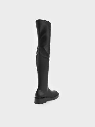Jett Thigh-High Boots, Black, hi-res