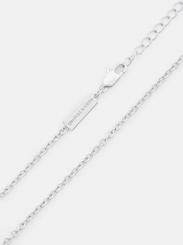 Arleth Chain Necklace, Silver, hi-res
